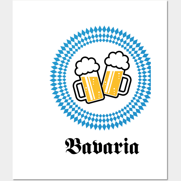 BAVARIA 2 BEER (MUNICH GERMANY) Wall Art by MrFaulbaum